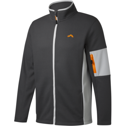 CRIVIT Heren fleecevest (Grijs, XL)