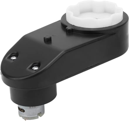 DC Motor Versnellingsbak - Speelgoed Motor - DIY Projecten - Stille Werking - 6V 12V - Zilverkleurig