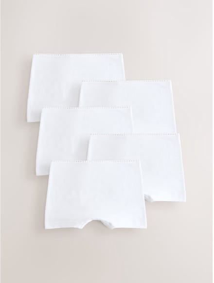 Next - Meisjes - Short Briefs 5 Pack - Wit