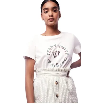 Dames-T-shirt Teddy Smith Jiny
