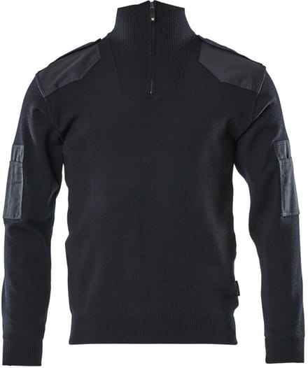 Mascot Frontline Gebreide trui met korte rits 17205-939 - donkermarine - M