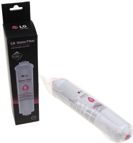 LG Waterfilter FSS-002, past bij alle modellen waar het filter tussen de slang wordt gekoppeld.
