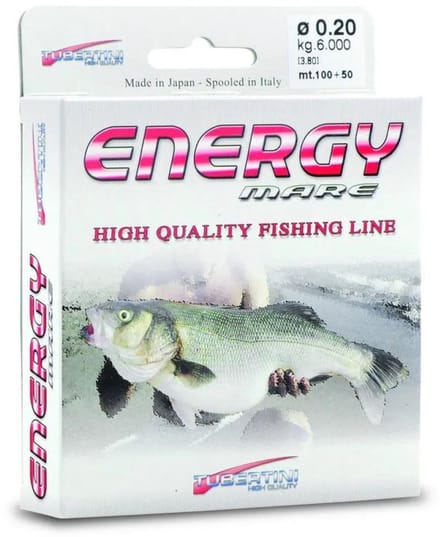 Tubertini Energy Mare Monofilament 250 M Transparant 0.280 mm