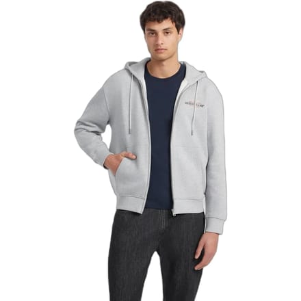 Hooded sweatshirt met rits Guess Reg Am Trad