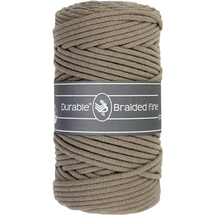 Durable Braided 3 mm 100 mtr 343 Warm Taupe