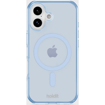 Phone Case Transparent Magsafe Compatible Mineral Blue iPhone 17
