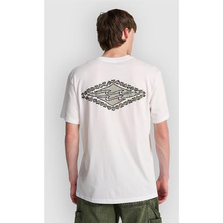Billabong Crayon Wave T-shirt Met Korte Mouwen Wit M Man