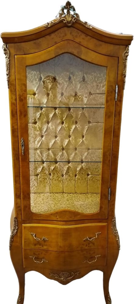 Barok elegante vitrine kast