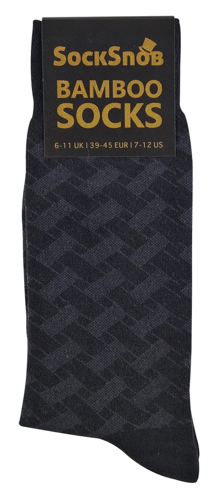 Sock Snob - Gedessineerde bamboe sokken voor heren - Stijl 14