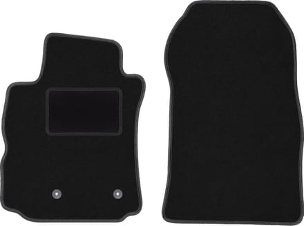 Voormatten zwart voor: Renault Modus minivan (2004-2012)