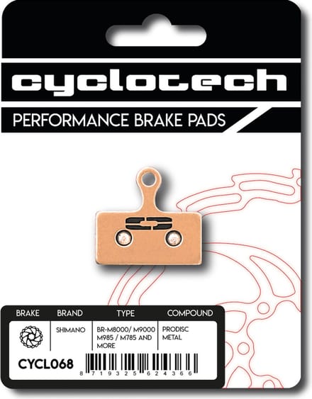 Prodisc Metal Remblokken voor o.a. Shimano XT - XTR - SLX - DEORE