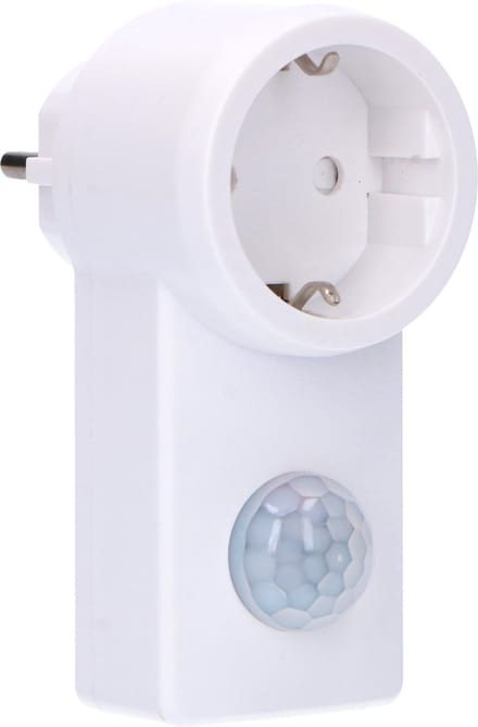 Plug-in Bewegingsmelder met stopcontact - Bewegingssensor met 10 meter bereik - Bewegingsmelders