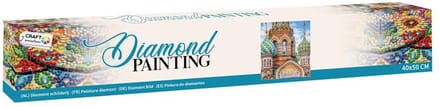 Grafix Diamond painting Rode plein