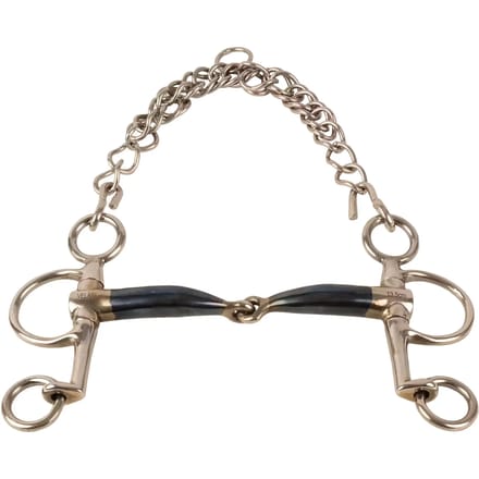 Velari - Pelham enkel gebroken kort sweet iron 16mm 14,5cm