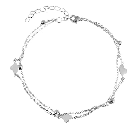 AKZENT Akzent dames enkel­sieraden Freya, duurzaam