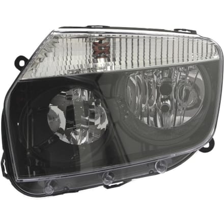 Koplampen DEPO 551-1186L-LDEM2, links