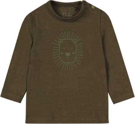 Dirkje faded green shirt leeuw