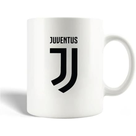 Mug en Céramique Juventus Logo Noir Club de football