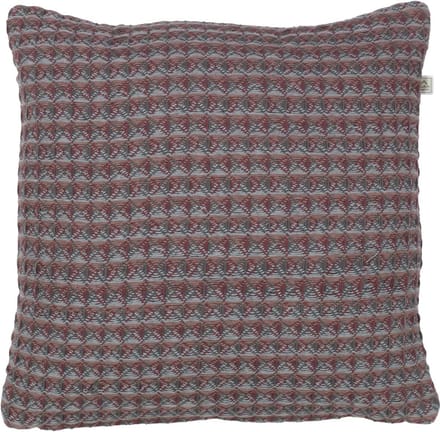 Dutch Decor AINA - Kussenhoes bordeaux 45x45 cm - rood - met rits