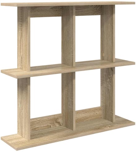 vidaXL - Wandplank - Muurmontage - Sonoma - Eiken - 100 - x - 20 - x - 75 - cm