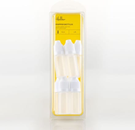 Heller Hobbyverf - 99015 Hobby Druppelflessen voor Verf 10 ml - 8 stuks Verf potje - 8 ml