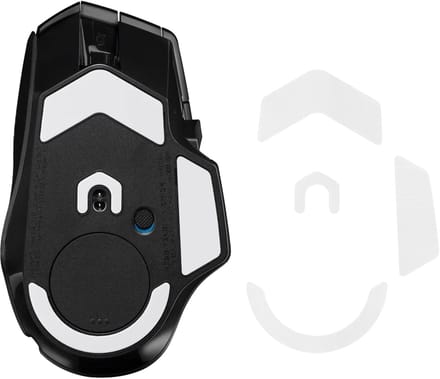 kwmobile muis voeten sticker geschikt voor Logitech G502 X Plus - Computermuis glijder - Stickers in wit