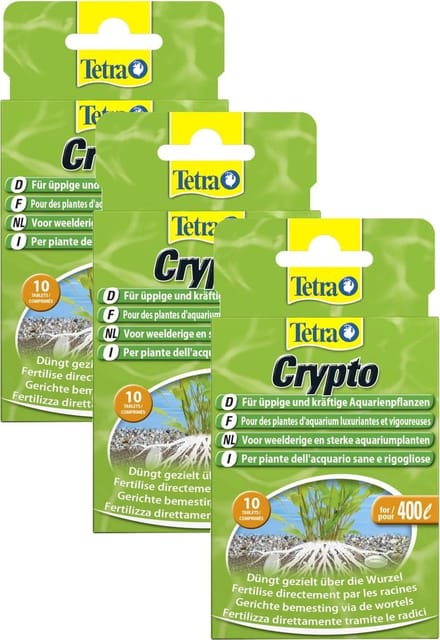 Tetra Plant Crypto Meststoftabletten - Plantenmeststoffen - 3 x 10 tab