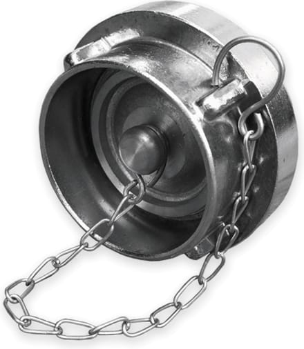 Bradas STORZ afsluitkap – Voor 4" koppeling – Robuust – Afsluitdop – Voor industrie en tuinbouw