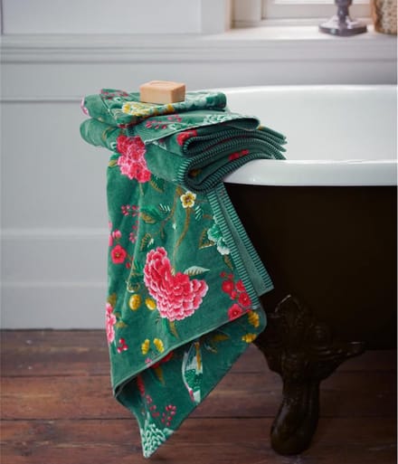 Pip Studio Good Evening Badhanddoek - Groen
