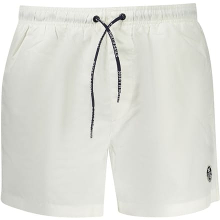 North Sails Witte Polyester Heren Zwem Boxer