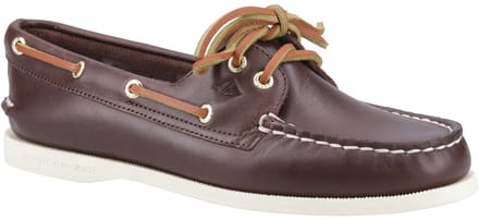 Sperry Authentiek Origineel 2 OEILEN | Bruin - FW Boat Shoes - Maat 46 -