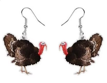 Oorbellen Kalkoenen