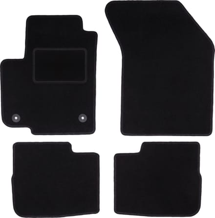 Zwarte veloursmatten voor: Suzuki SX4 I hatchback (2006-2014)
