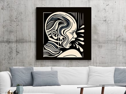 Kunstprint | Wanddecoratie | Canvas | 20 × 20 cm