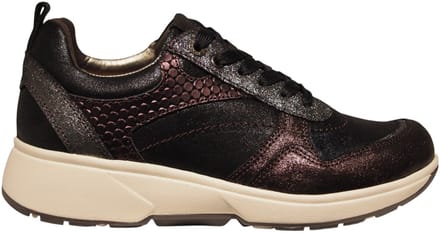 Xsensible Pula Stretchwalker HX Veterschoenen - Dames - Rood - Maat:37