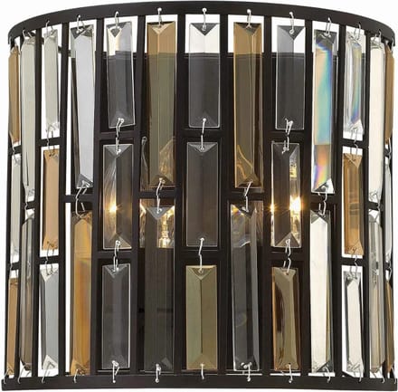 Hinkley LED Wandlamp Gemma | 2X E14 Max 60W | Vintage Bronze
