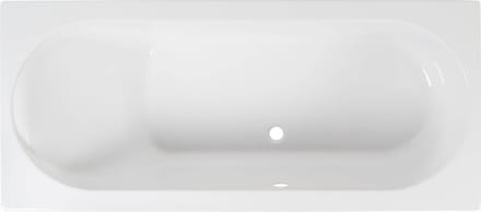 Ben Ceta inbouwbad met ligzijde links 170x80cm glans wit acryl