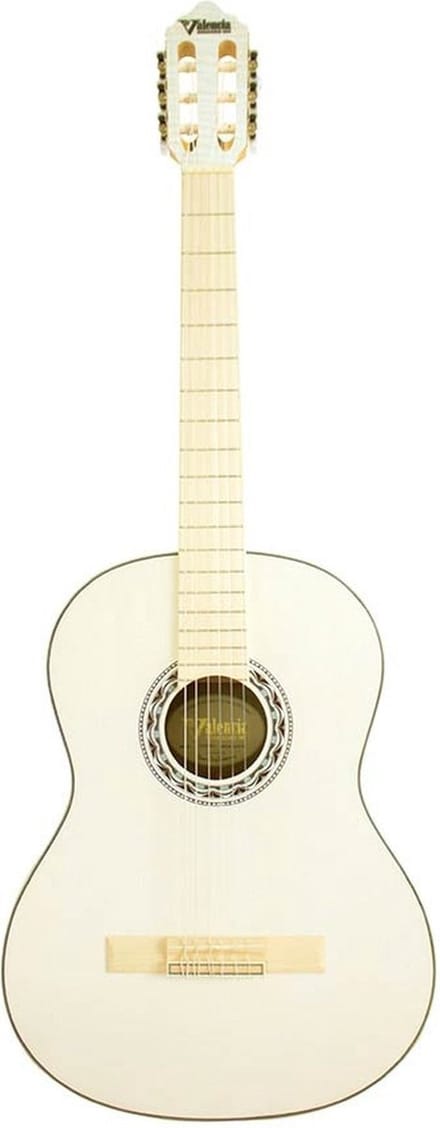 Valencia VC354VR Klassieke Gitaar 4/4 Ivoor Satin