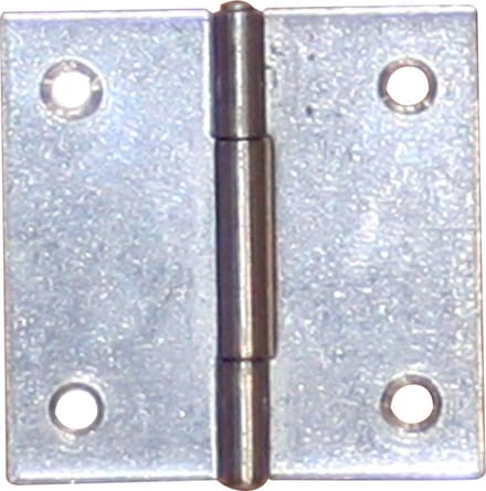 Qlinq Scharnier met Vaste Pen - RVS - 40 x 40 mm