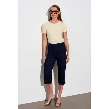 Dames Slim Fit Crew Neck T-Shirt
