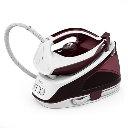 Tefal SV6120 Express Easy - Stoomstrijksysteem - Wit - Bordeaux rood