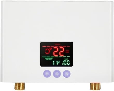 Thermostatische Boiler - Directe Verwarming - Warm Water - Compacte Structuur - 210x150x55mm - Wit