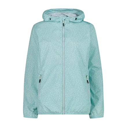 Cmp 31x7296 Rain Fix Hood Jas Blauw M Vrouw