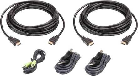 ATEN 2L-7D03UHX5 USB HDMI Dual Display Secure KVM Kabel Set
