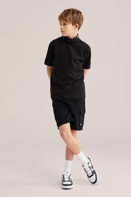 WE Fashion Jongens T-shirt met embroidery, 2-pack
