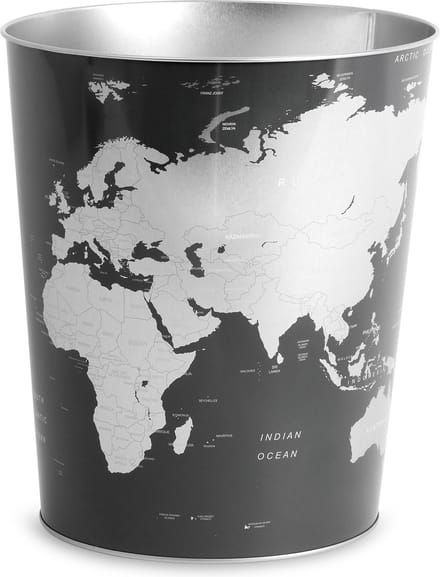 Balvi Globe Prullenbak - Tin