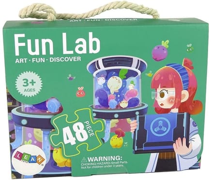 Puzzel 48 laboratorium - Puzzel 48 elementen