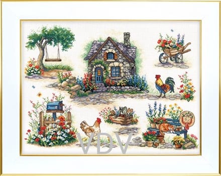 Borduurpakket VDV - Summer Relax - Zomers Relaxen - 0352
