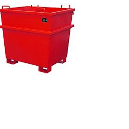 Universele container UC 1000, rood