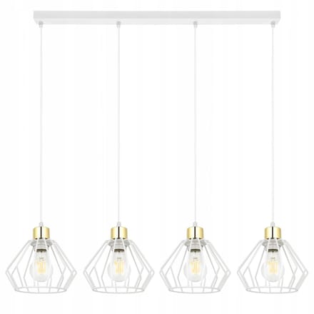 Hanglamp Kristal LED Wit Goud - Stijlvol en Modern